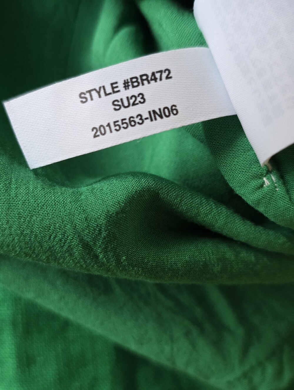 J Crew Maxine 100% Linen Shift Dress XXSP Vibrant Kelly Green Euro Summer Preppy - Picture 9 of 12